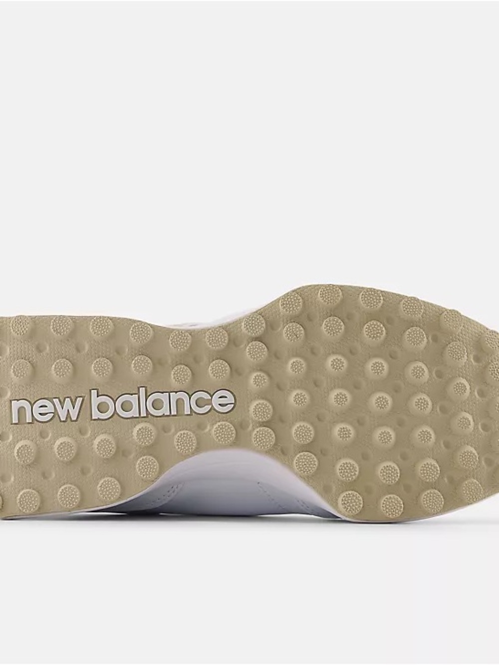 New Balance White Sneakers with Beige 'N' Accent - Picture 8 of 8